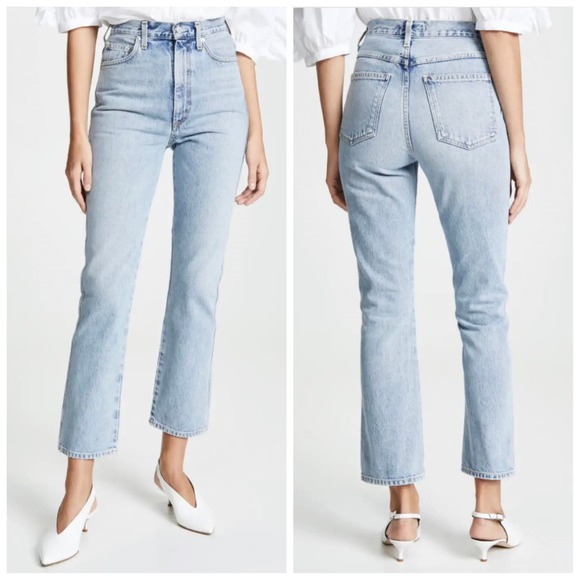 Agolde Denim - AGOLDE High Rise Pinch Jean Impression Wash